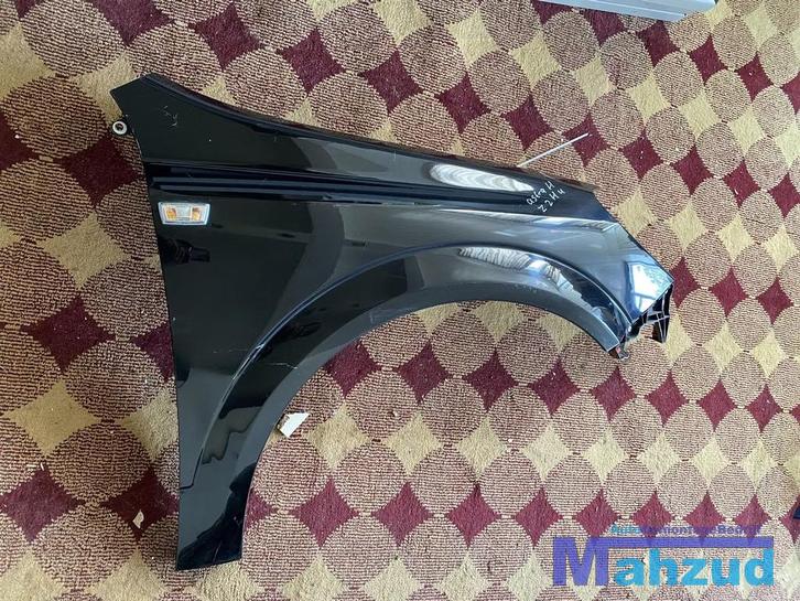 Opel Astra H rechter voor scherm zijscherm zwart Z4HU Z20R, Auto-onderdelen, Carrosserie, Opel, Voor, Gebruikt