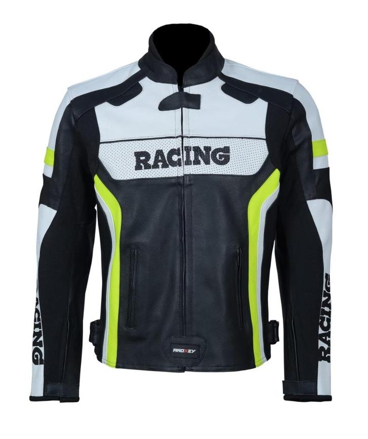 Nieuwe CE-goedgekeurde afneembare leren motorjas, Motoren, Kleding | Motorkleding, Jas | leer, Nieuw met kaartje, Verzenden