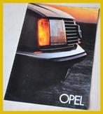 Folder OPEL REKORD KADETT CITY ASCONA MANTA, Boeken, Auto's | Folders en Tijdschriften, Verzenden, Opel