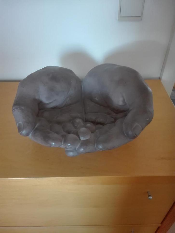 Sculptuur “ open handen”, Huis en Inrichting, Woonaccessoires | Overige, Ophalen