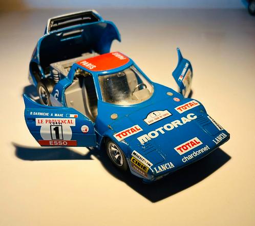 Vintage Lancia Stratos modelauto, Hobby en Vrije tijd, Modelauto's | 1:24, Zo goed als nieuw, Ophalen of Verzenden