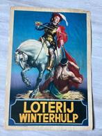 affiche Winterhulp 1941 poster Brussel, Verzamelen, Militaria | Tweede Wereldoorlog, Ophalen of Verzenden, Overige soorten, Foto of Poster