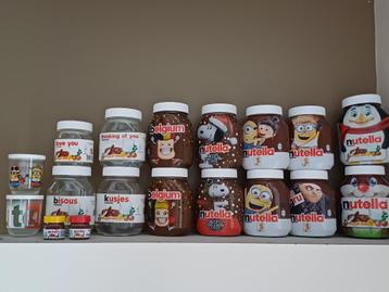 Nutella potten (gratis op te halen) beschikbaar voor biedingen
