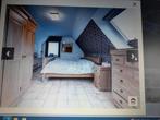 Zeer stevige slaapkamer met bed van 1m80 breed, Huis en Inrichting, Slaapkamer | Complete slaapkamers, Zo goed als nieuw, Ophalen