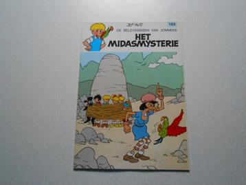 Jommeke 163a Het Midasmysterie 1991  1 ste druk. beschikbaar voor biedingen