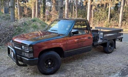 Oldtimer Chevrolet C1500 V8 Farm/Pick up truck bwjr. 1989, Auto's, Oldtimers, Particulier, Achteruitrijcamera, Radio, USB, Chevrolet