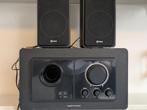 Thonet & Vander Multimedia Sound 2.1 Grub 48W RMS Speakers, Gebruikt, Minder dan 60 watt, Front, Rear of Stereo speakers, Ophalen