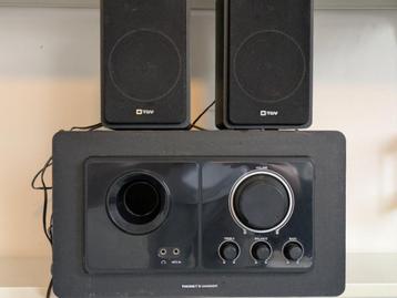 Thonet & Vander Multimedia Sound 2.1 Grub 48W RMS Speakers beschikbaar voor biedingen