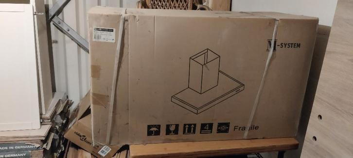 Afzuigkap - M-System MSPK 950IX, Elektronische apparatuur, Afzuigkappen, Nieuw, 600 tot 800 m³ per uur, Ophalen of Verzenden