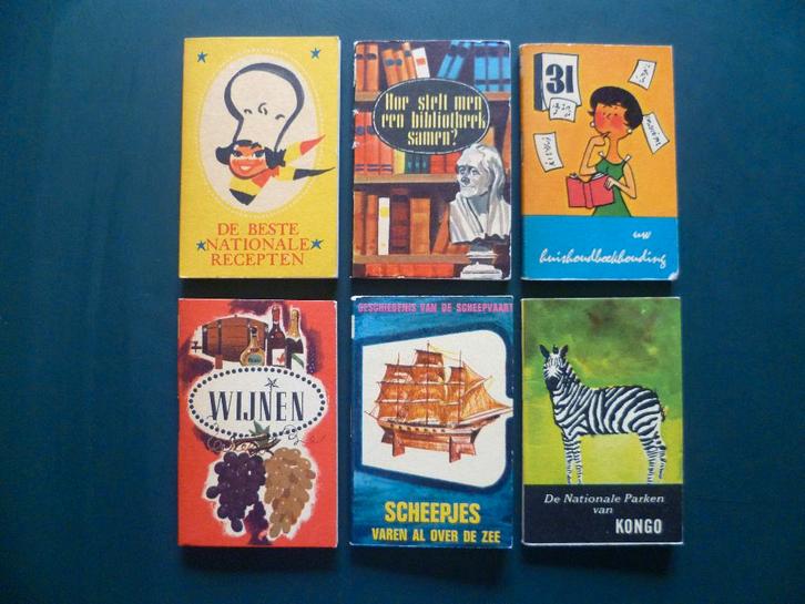 kaasfabriek franco - suisse x 6 mini boekjes   à 3 €/st, Verzamelen, Overige Verzamelen, Gebruikt, Ophalen of Verzenden