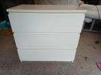 IKEA MALM dressoir met 3 laden, Huis en Inrichting, Kasten | Ladekasten, Ophalen, Gebruikt, 50 tot 100 cm, 3 of 4 laden