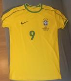 Brazil ronaldo #9 world cup 1998 home jersey brasil shirt, Sport en Fitness, Voetbal, Maat M, Ophalen of Verzenden, Zo goed als nieuw