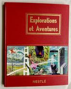Albums Nestlé : EXPLORATIONS et AVENTURES-MERVEILLES MONDE 5, Boeken, Prentenboeken en Plaatjesalbums, Ophalen of Verzenden, Zo goed als nieuw