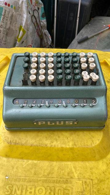 Ancienne calculatrice Bell Punch Plus 1909, Enlèvement ou Envoi