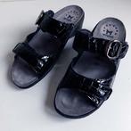 Open damesslippers: maat 39., Slippers, Zwart, Nieuw, Ophalen of Verzenden