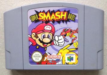 Super Smash Bros voor de Nintendo 64  beschikbaar voor biedingen