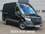 Mercedes-Benz Sprinter 316 L2H2 Zwart MBUX Trekhaak 3500kg 1, Auto's, Bestelwagens en Lichte vracht, Gebruikt, 4 cilinders, Zwart