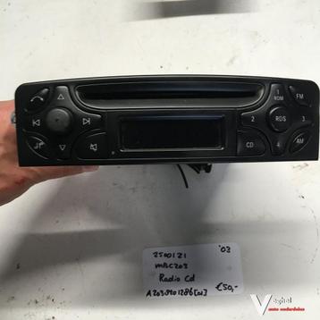 Mercedes C203 2003 2500121  Radio Cd Speler Becker A 203 820 beschikbaar voor biedingen