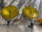 Paar Marchal 880 gele koplampen in goede staat, Gebruikt, Ophalen of Verzenden, Oldtimer onderdelen