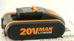 Batterie/Batterie 20 V. Lithium Worx, TV, Hi-fi & Vidéo, Utilisé, Enlèvement ou Envoi