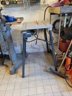 Scie circulaire Boch sur table, Zo goed als nieuw