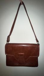 bruine lederen tas, Bijoux, Sacs & Beauté, Sacs | Sacs à bandoulière, Autres marques, Cuir, Comme neuf, Brun