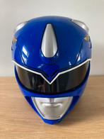 Power Ranger blauwe replica helm, Ophalen of Verzenden, Zo goed als nieuw, Tv, Beeldje, Replica of Model