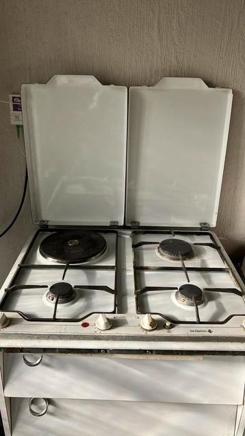 4 kookplaten op gas - gasvuur - gebruikt - De Dietrich, Elektronische apparatuur, Kookplaten, Ophalen, Gebruikt