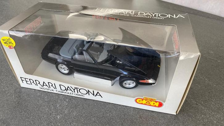 TECHNO GIODI 1:18 Ferrari 365 GTB/4 Cabrio, Hobby en Vrije tijd, Modelauto's | 1:18, Nieuw, Auto, Overige merken, Ophalen of Verzenden