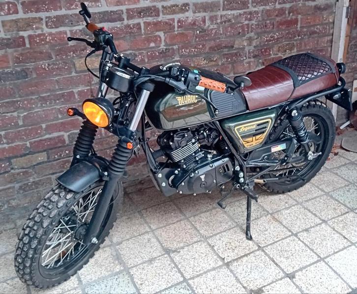 Bluroc Legend 125cc in nieuwstaat!, Motoren, Motoren | Overige merken, Particulier, 12 t/m 35 kW, 1 cilinder, Ophalen