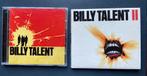 2x CD Billy Talent Punk- Rock, Ophalen of Verzenden, Zo goed als nieuw, Alternative