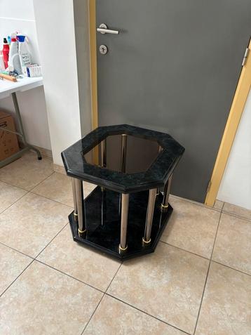 Stijlvolle Zwarte Zijkast / Bijzettafel te Koop  beschikbaar voor biedingen