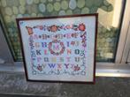 Handwerk ABC achter glas., Antiek en Kunst, Ophalen of Verzenden