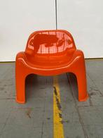 SERGIO MAZZA FOR ARTEMIDE TOGO CHAIR ORANGE, Antiek en Kunst, Ophalen
