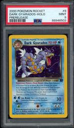 Dark Gyarados [Prerelease] PSA 9 - 8/82 - Team Rocket 2000, Losse kaart, Zo goed als nieuw, Verzenden
