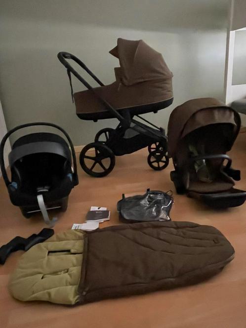 Cybex priam lux 3-in1 Khaki Green complete, Kinderen en Baby's, Kinderwagens en Combinaties, Zo goed als nieuw, Kinderwagen, Ophalen