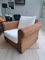 Super mooie grote rotan, ratan, boho, rieten zetel sofa, Huis en Inrichting, Ophalen, Zo goed als nieuw
