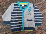 Taille 92 Gilet tricoté bleu foncé, gris, bleu clair singe, Enfants & Bébés, Vêtements enfant | Taille 92, Name it, Pull ou Veste