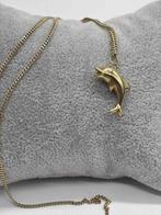 18 kt gouden ketting met hanger, Ophalen, Met hanger