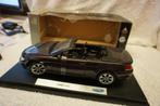 BMW 645 Ci Cabrio 1:18 E64 bruin/violet metallic,  welly, Hobby en Vrije tijd, Modelauto's | 1:18, Ophalen of Verzenden, Gebruikt