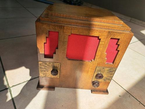 Vintage Art Deco Radio, Antiek en Kunst, Antiek | Glaswerk en Kristal, Ophalen of Verzenden