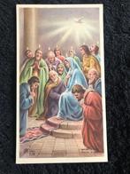 Carte de dévotion AR Dep. Taille L 29 x 10,5 cm, Comme neuf, Carte ou Gravure, Enlèvement ou Envoi, Christianisme | Catholique