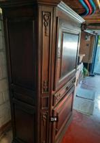 Massief Frans eiken kast - Hall kast - Bar kast 50€!, Ophalen