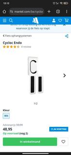 Cycloc endo - fiets ophangsysteem, Gebruikt, Ophalen of Verzenden