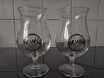 2 GLAZEN ORVELO TE KOOP, Ophalen of Verzenden, Zo goed als nieuw, Bierglas