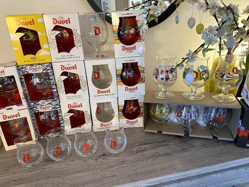 Lot 26 Duvel glazen, Verzamelen, Biermerken, Nieuw, Glas of Glazen, Duvel, Ophalen of Verzenden