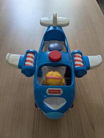 Vliegtuigje met popjes FisherPrice beschikbaar voor biedingen