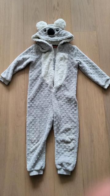 Onesie grijs koala jbc maat 110 (met rits) beschikbaar voor biedingen