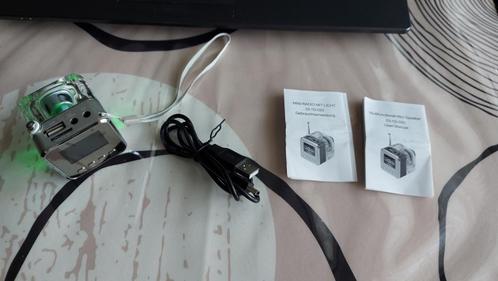 Mini enceinte USB/micro SD, Audio, Tv en Foto, Luidsprekerboxen, Zo goed als nieuw, Overige typen, Minder dan 60 watt, Overige merken