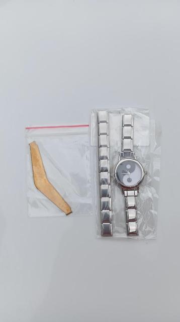Montre à breloques italiennes Yin et Yang Uberry 9 mm 16 pou, Neuf, Enlèvement ou Envoi, Avec bracelets à breloques ou perles